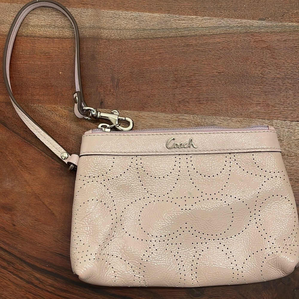 COACH wristlet